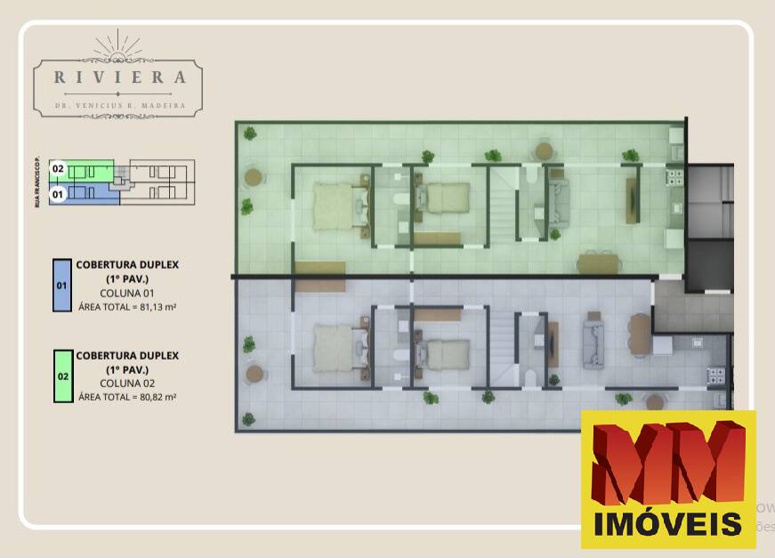 Apartamento à venda com 2 quartos, 84m² - Foto 18