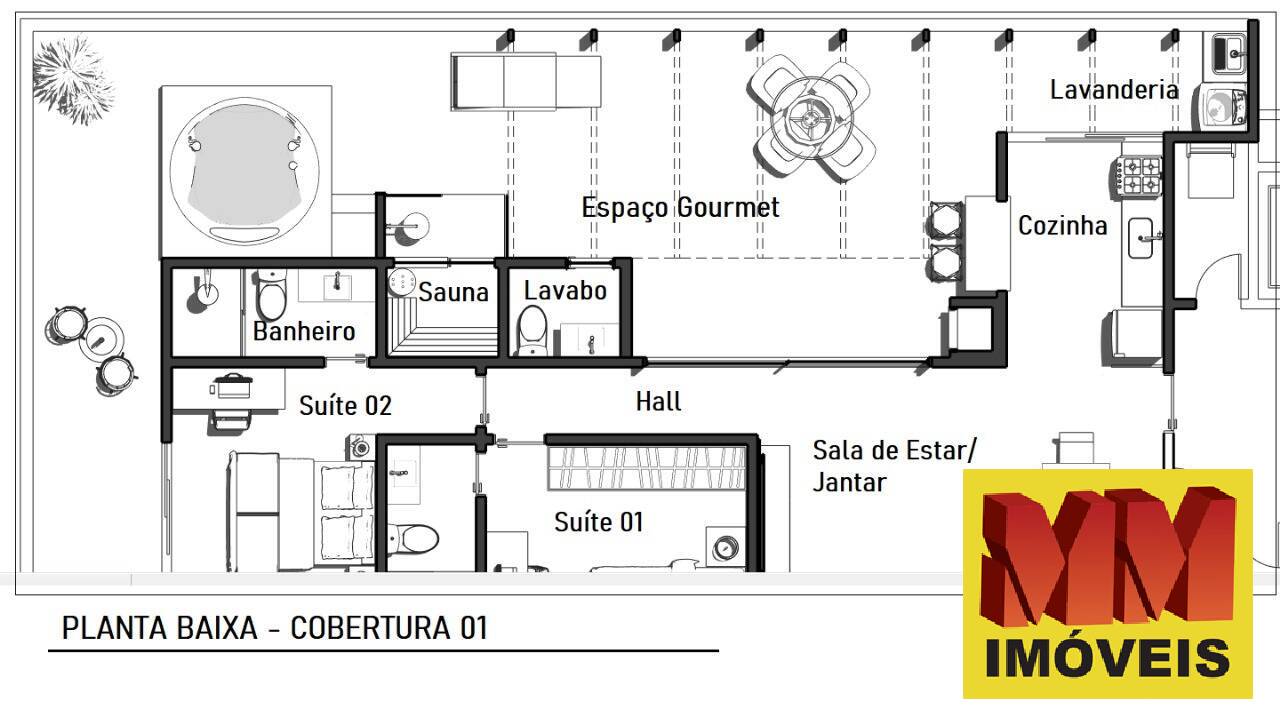 Apartamento à venda com 1 quarto, 58m² - Foto 12